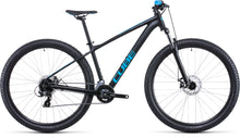 Cargar imagen en el visor de la galería, BIcicleta Cube AIM Black N&#39; Blue talla 18&quot; 29&quot; M 2022