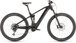 Bicicleta Cube Stereo 120 pro Black N' Red Hybrid 500, 29" S 2020
